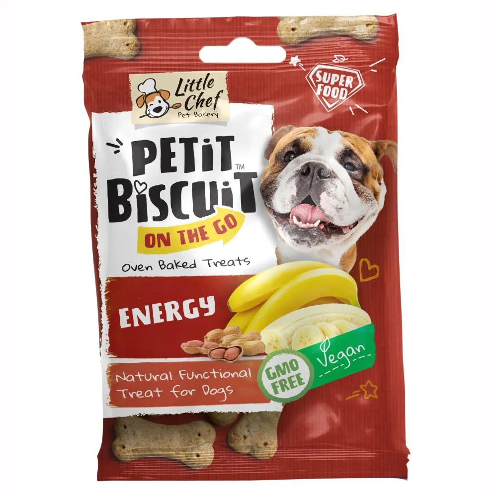 $1 OFF: Little Chef Petit Biscuit On the Go Oven Baked Dog Treats 30g