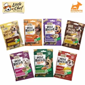 $1 OFF: Little Chef Petit Biscuit On the Go Oven Baked Dog Treats 30g fly trap horse fly spray poultry fly control fly repellent farm fly solution