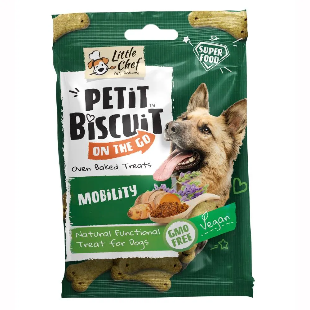 $1 OFF: Little Chef Petit Biscuit On the Go Oven Baked Dog Treats 30g
