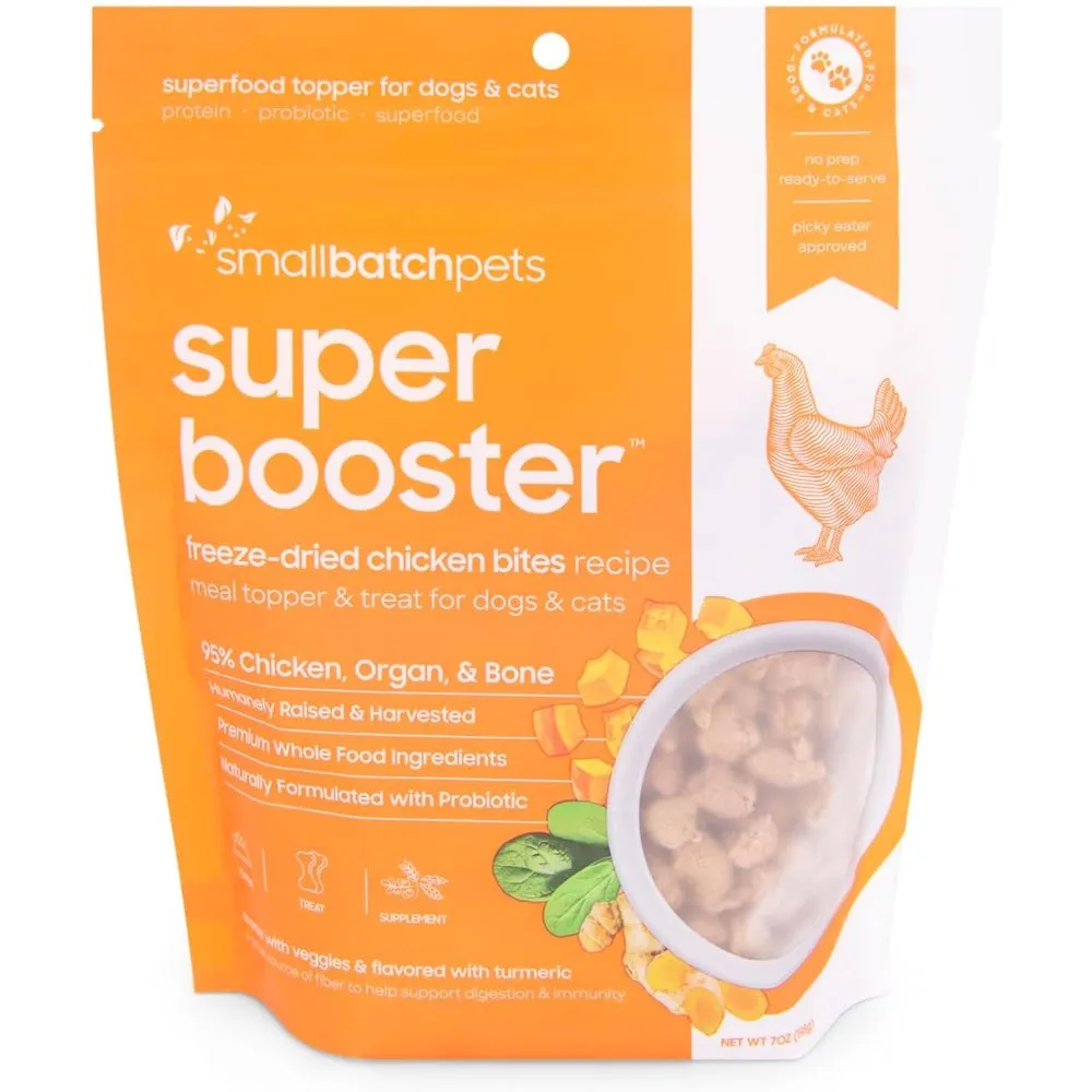 10% OFF: Smallbatch Super Booster Freeze Dried Chicken Bites Cat & Dog Treats 7oz fly trap horse fly spray poultry fly control fly repellent farm fly solution