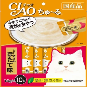 10% OFF: Ciao ChuRu Chicken Fillet with Scallop Liquid Cat Treat 140g dog chew toys dog dental chews durable chew toys puppy chew toy bone chew