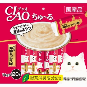 10% OFF: Ciao ChuRu White Meat Tuna Liquid Cat Treat 280g dog chew toys dog dental chews durable chew toys puppy chew toy bone chew