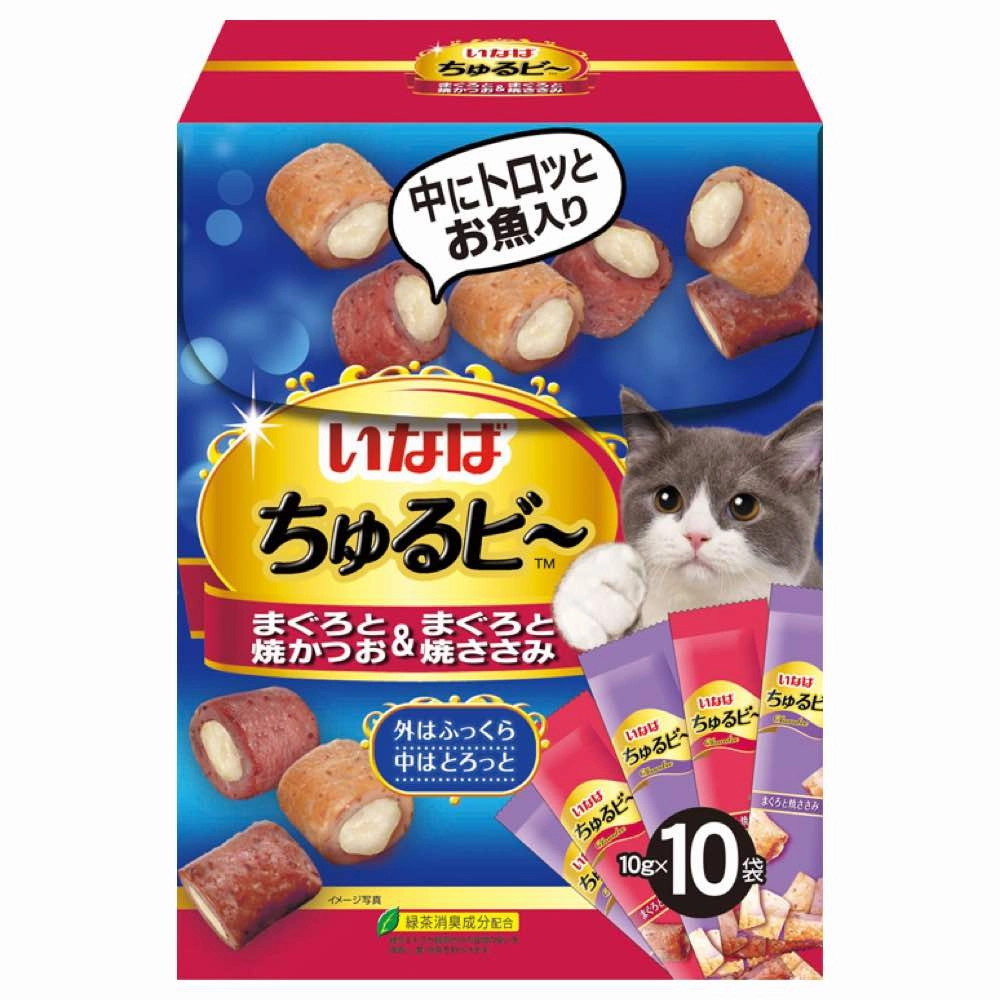10% OFF: Ciao Churubee Festive Box Creamy Cat Treats 100g dog chew toys dog dental chews durable chew toys puppy chew toy bone chew