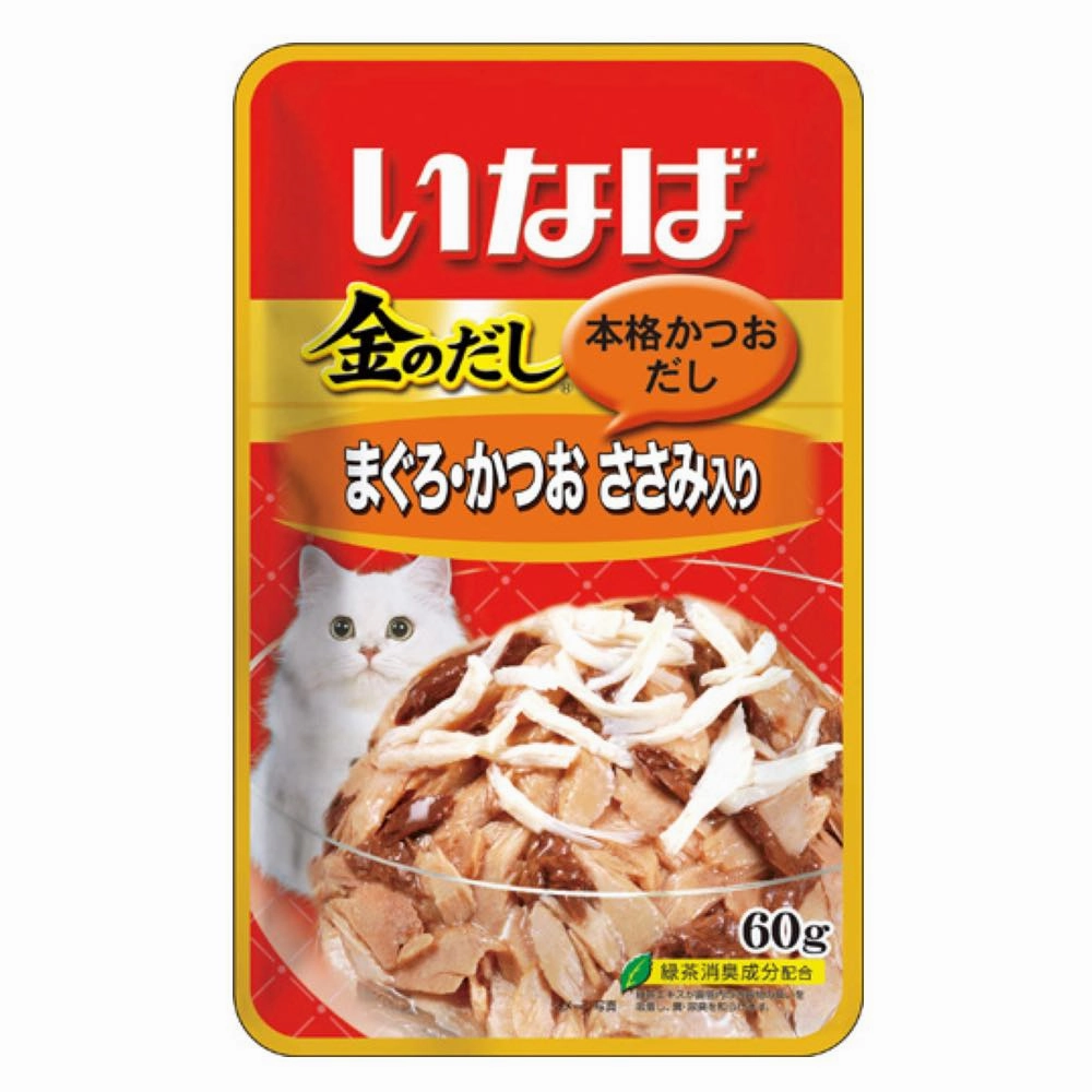 10% OFF: Ciao Golden Stock Tuna With Chicken Fillet Pouch Cat Food 60g x 12 cat general supplies cat toys cat grooming cat food cat litter