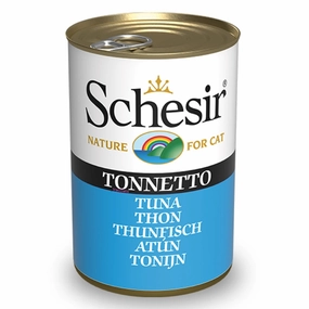 10% OFF: Schesir Tuna In Jelly Adult Canned Cat Food 140g cat snacks catnip treats healthy cat food cat reward treats low calorie cat food