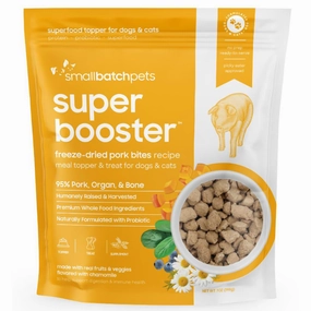 10% OFF: Smallbatch Super Booster Freeze Dried Pork Bites Cat & Dog Treats 7oz cat general supplies cat toys cat grooming cat food cat litter