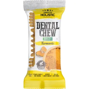 12 FOR $12: Absolute Holistic Boost Turmeric Grain-Free Dental Dog Chew 25g no pull dog harness nylon dog leash dog walking set dog vest harness pet lead
