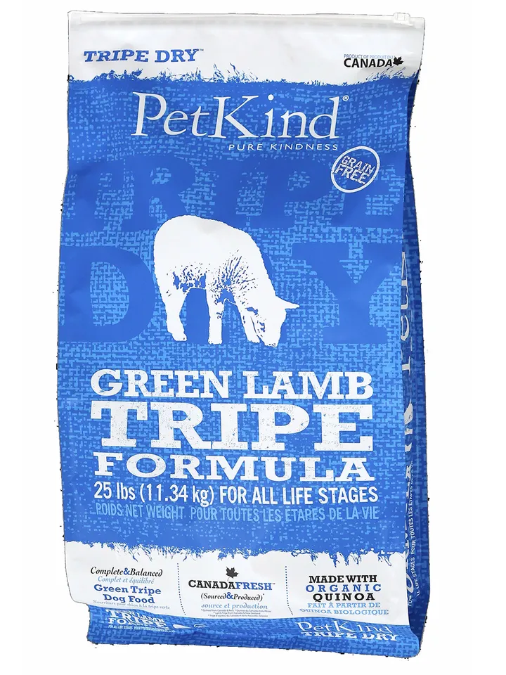 $12 OFF 6lb (Exp 26Sep25): PetKind Green Lamb Tripe Grain-Free Dry Dog Food
