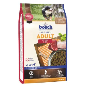 '15% OFF 3kg(Exp12Oct25)   FREE FD TREATS': Bosch High Premium Adult Lamb & Rice Dry Dog Food freeze dried dog treats dog freeze snacks raw dog treat dehydrated dog food meat dog snack