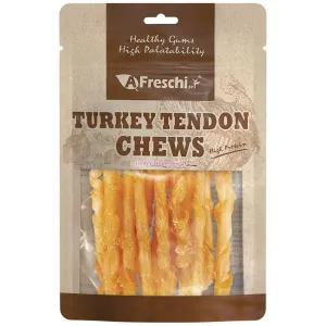 15% OFF: AFreschi Turkey Tendon Coil Grain-Free Dog Chews (Large) 80g dog grooming shampoo collar crate feeding supplies