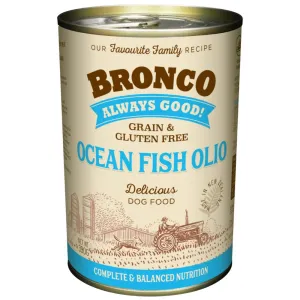 15% OFF: Bronco Ocean Fish Olio Grain-Free Canned Dog Food 390g canned dog food wet dog food grain free dog food dog food with gravy beef dog food