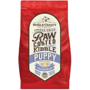 15% OFF FREE FD TREATS: Stella & Chewy's Freeze-Dried Raw Coated Kibble Chicken Puppy Grain-Free Dry Dog Food dog grooming shampoo collar crate feeding supplies