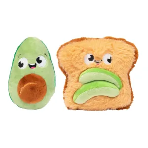 15% OFF: FuzzYard Avocado & Toast 2 Pcs Dog Toy dog puzzle toy dog slow feeder dog treat ball dog brain toy dog feeder toy