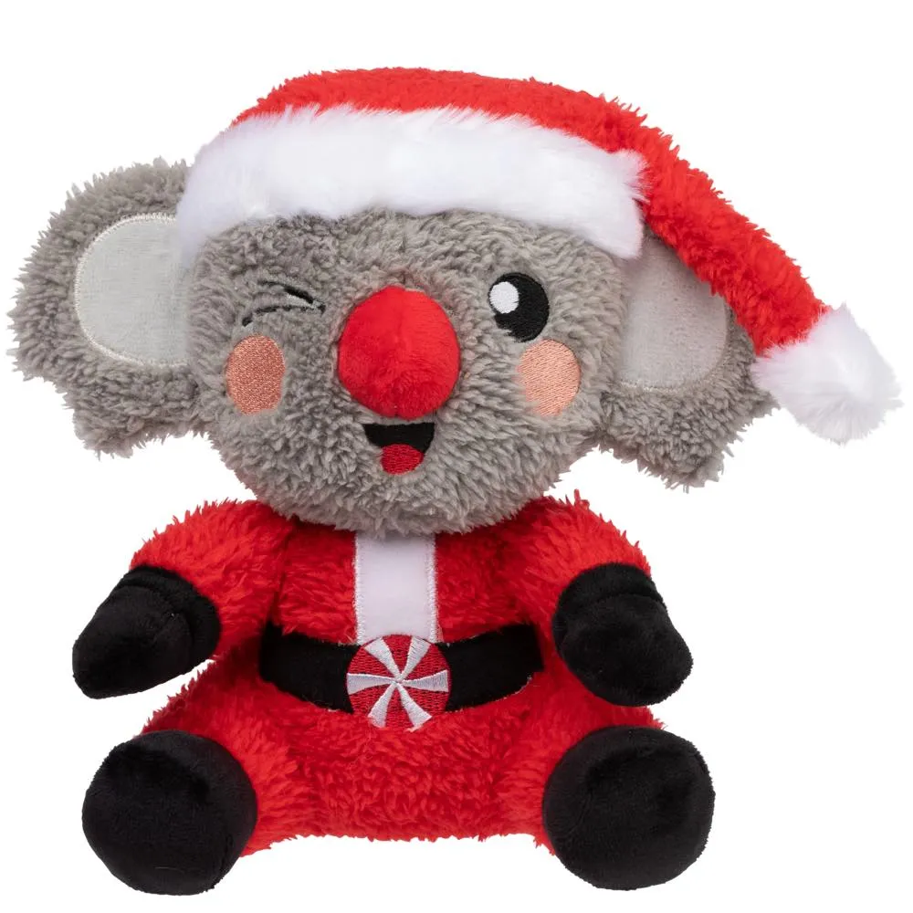 15% OFF: FuzzYard Christmas Ko-Ko Koala Plush Dog Toy (Small) dog puzzle toy dog slow feeder dog treat ball dog brain toy dog feeder toy