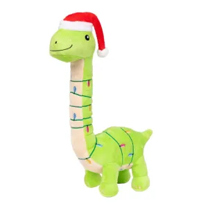 15% OFF: FuzzYard Christmas Lit-a-Saurus Plush Dog Toy dog puzzle toy dog slow feeder dog treat ball dog brain toy dog feeder toy