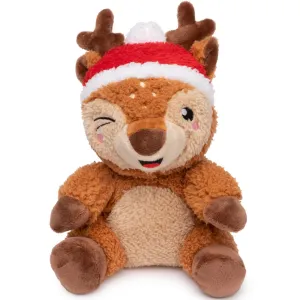 15% OFF: FuzzYard Christmas Rosco Reindeer Plush Dog Toy (Small) dog puzzle toy dog slow feeder dog treat ball dog brain toy dog feeder toy
