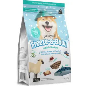 15% OFF: Loveabowl Freeze-A-Bowl Lamb & Mackerel Grain-Free Freeze-Dried Raw Dog Food horse supplement horse vitamins animal probiotics livestock digestive aid horse immune booster