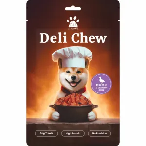15% OFF: Singapaw Deli Chew Duck & Venison Cube Dog Treats 120g dog grooming shampoo collar crate feeding supplies