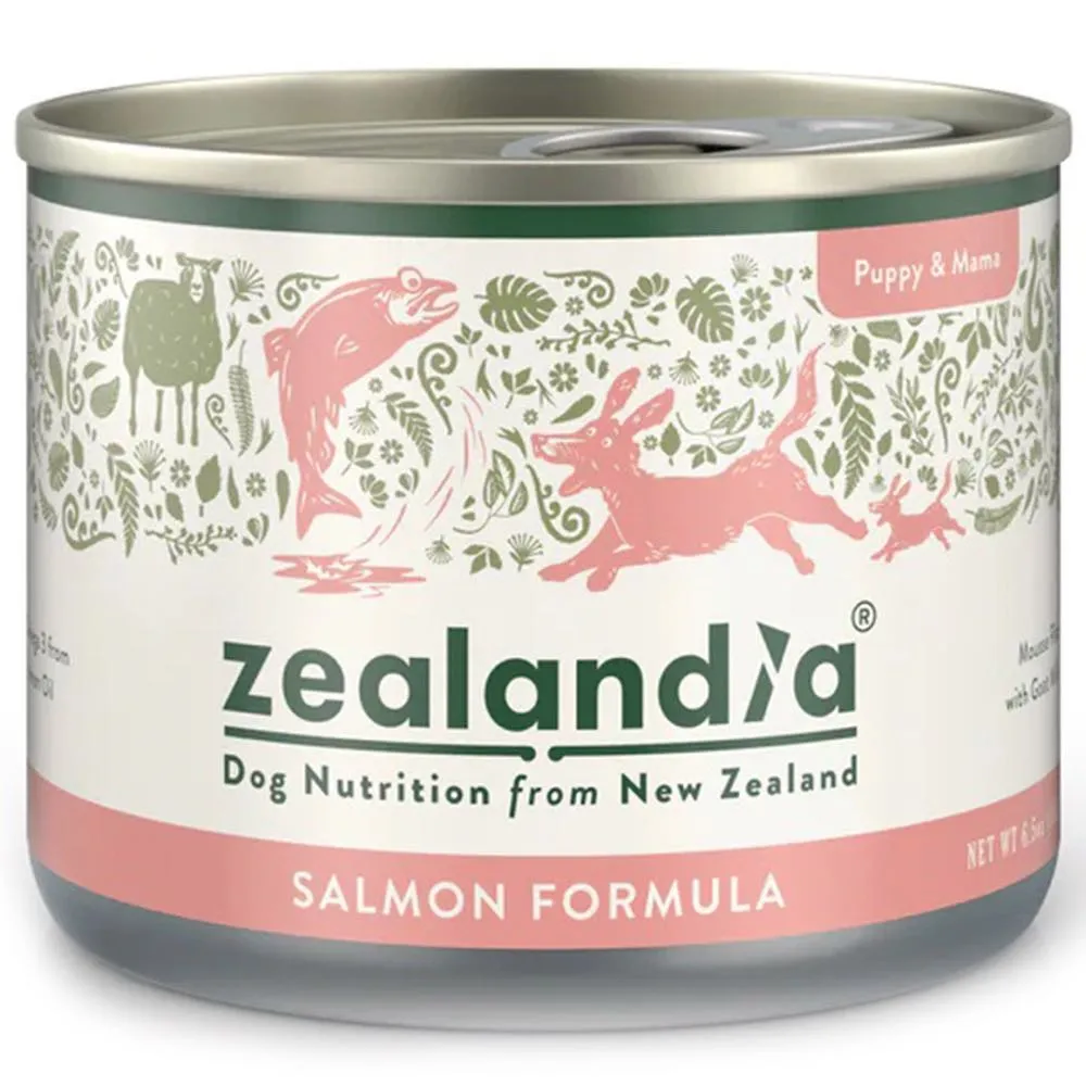 15% OFF: Zealandia Salmon Grain-Free Puppy Canned Dog Food 185g dog grooming shampoo collar crate feeding supplies
