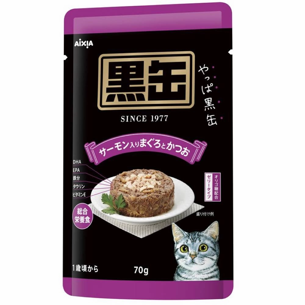 15% OFF: Aixia Kuro-Can Tuna & Skipjack With Salmon Grain-Free Adult Pouch Cat Food 70g x 12 dog travel bag car seat cover pet carrier for car training leash dog training whistle