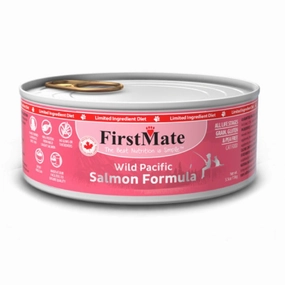 15% OFF: FirstMate Grain Free Wild Salmon Formula Canned Cat Food 156g cat food cans soft cat food high protein cat food natural cat food senior cat food