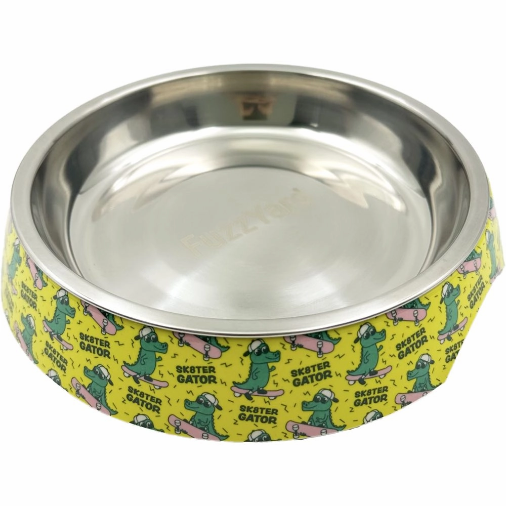 15% OFF: FuzzYard Easy Feeder Cat Bowl (Sk8ter Gator) cat leash cat bowtie cat hat cat bandana cat costume