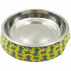 15% OFF: FuzzYard Easy Feeder Cat Bowl (Sk8ter Gator) cat leash cat bowtie cat hat cat bandana cat costume