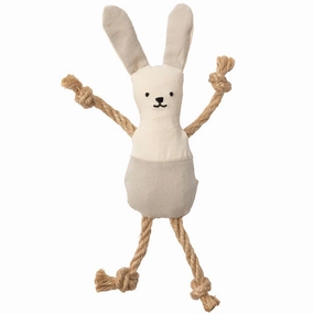 15% OFF: FuzzYard Life Cotton Bunny Plush Cat Toy (Sandstone) cat leash cat bowtie cat hat cat bandana cat costume