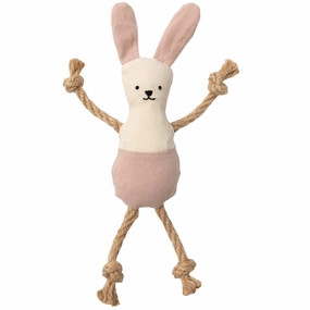 15% OFF: FuzzYard Life Cotton Bunny Plush Cat Toy (Soft Blush) cat treats catnip grass for cats organic cat grass cat grass seeds