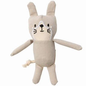 15% OFF: FuzzYard Life Cotton Cat Plush Cat Toy (Sandstone) cat treats catnip grass for cats organic cat grass cat grass seeds