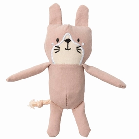 15% OFF: FuzzYard Life Cotton Cat Plush Cat Toy (Soft Blush) cat treats catnip grass for cats organic cat grass cat grass seeds