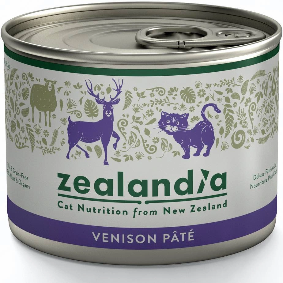 15% OFF: Zealandia Wild Venison Adult Canned Cat Food 170g cat food cans soft cat food high protein cat food natural cat food senior cat food
