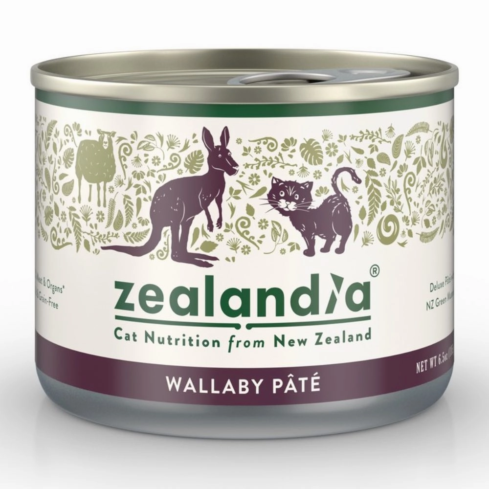 15% OFF: Zealandia Wild Wallaby Pate Adult Canned Cat Food 170g cat food cans soft cat food high protein cat food natural cat food senior cat food
