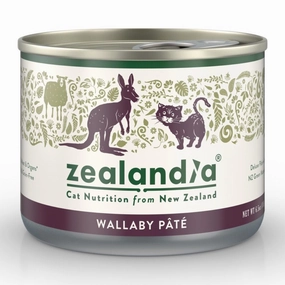 15% OFF: Zealandia Wild Wallaby Pate Adult Canned Cat Food 170g cat food cans soft cat food high protein cat food natural cat food senior cat food