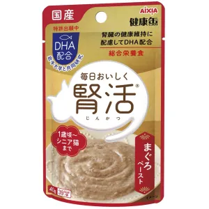 16% OFF: Aixia Kenko Kidney Care Tuna Paste Pouch Cat Food 40g x 12 cat general supplies cat toys cat grooming cat food cat litter