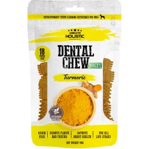 2 FOR $12.80: Absolute Holistic Boost Turmeric Petite Grain-Free Dental Dog Chews 160g no pull dog harness nylon dog leash dog walking set dog vest harness pet lead
