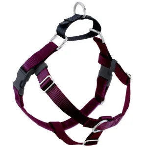 2 Hounds Design Freedom No-Pull Dog Harness & Leash - Burgundy/Black grain free dog food natural dog biscuits high protein dog food dog food pack dog meat sticks