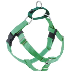 2 Hounds Design Freedom No-Pull Dog Harness & Leash - Neon Green/Kelly Green puppy food dog jerky treats dog dental treats dog chicken strips organic dog food