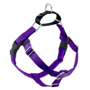 2 Hounds Design Freedom No-Pull Dog Harness & Leash - Purple/Black grain free dog food natural dog biscuits high protein dog food dog food pack dog meat sticks