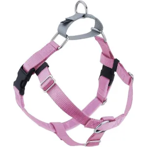 2 Hounds Design Freedom No-Pull Dog Harness & Leash - Rose Pink/Silver grain free dog food natural dog biscuits high protein dog food dog food pack dog meat sticks