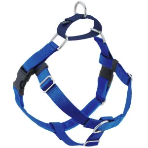 2 Hounds Design Freedom No-Pull Dog Harness & Leash - Royal Blue/Navy Blue grain free dog food natural dog biscuits high protein dog food dog food pack dog meat sticks