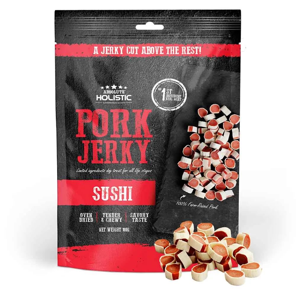20% OFF: Absolute Holistic Pork & Whitefish Sushi Grain Free Dog Treat 100g fly trap horse fly spray poultry fly control fly repellent farm fly solution