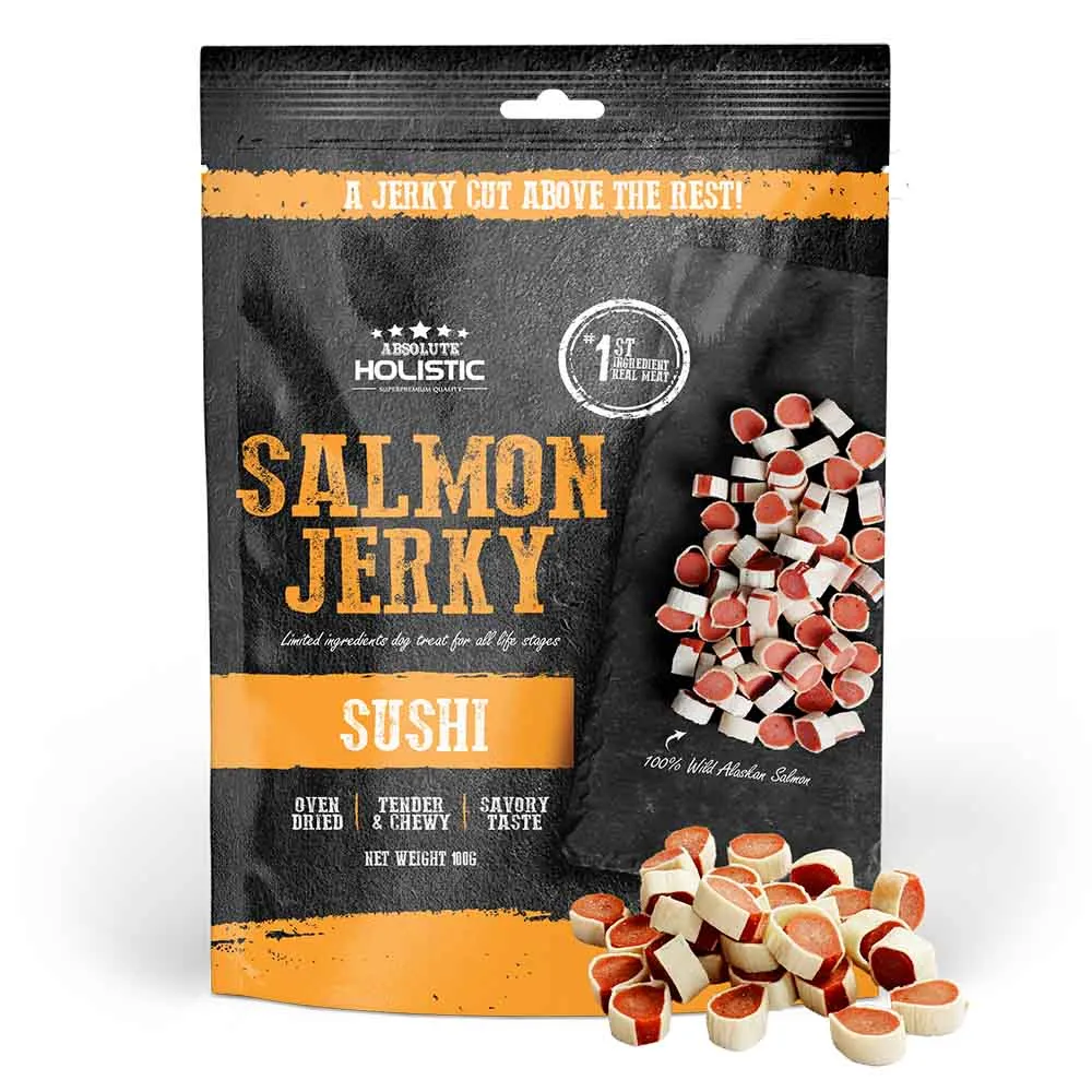 20% OFF: Absolute Holistic Salmon & WhiteFish Sushi Grain Free Dog Treat 100g fly trap horse fly spray poultry fly control fly repellent farm fly solution