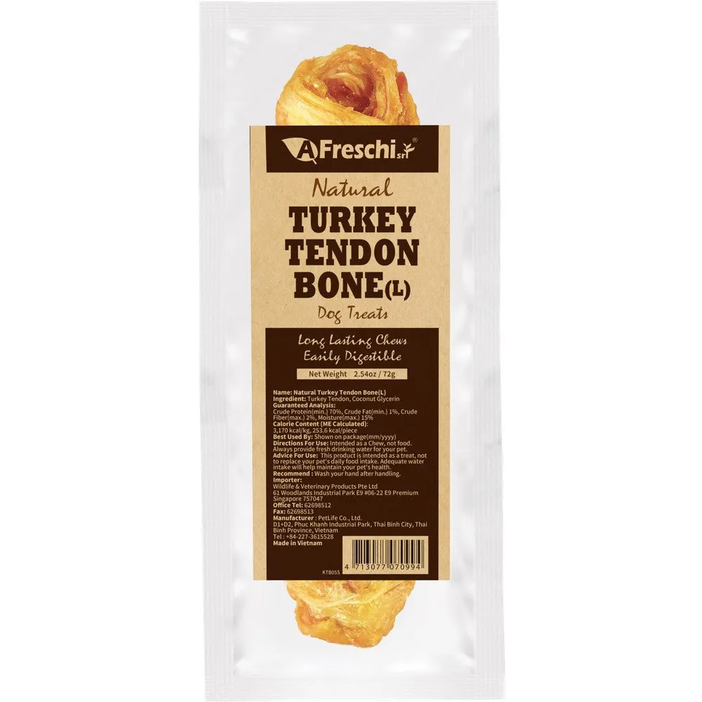 20% OFF: AFreschi Natural Turkey Tendon Bone Grain-Free Dog Chew (Large) 72g fly trap horse fly spray poultry fly control fly repellent farm fly solution