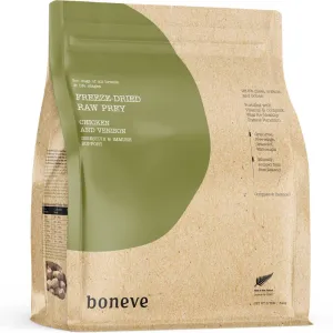 20% OFF: Boneve Chicken & Venison Digestive & Immune Support Grain-Free Freeze-Dried Raw Dog Food dog grooming shampoo collar crate feeding supplies