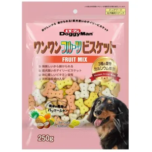 20% OFF: Doggyman Fruits Biscuit 250g dog grooming shampoo collar crate feeding supplies