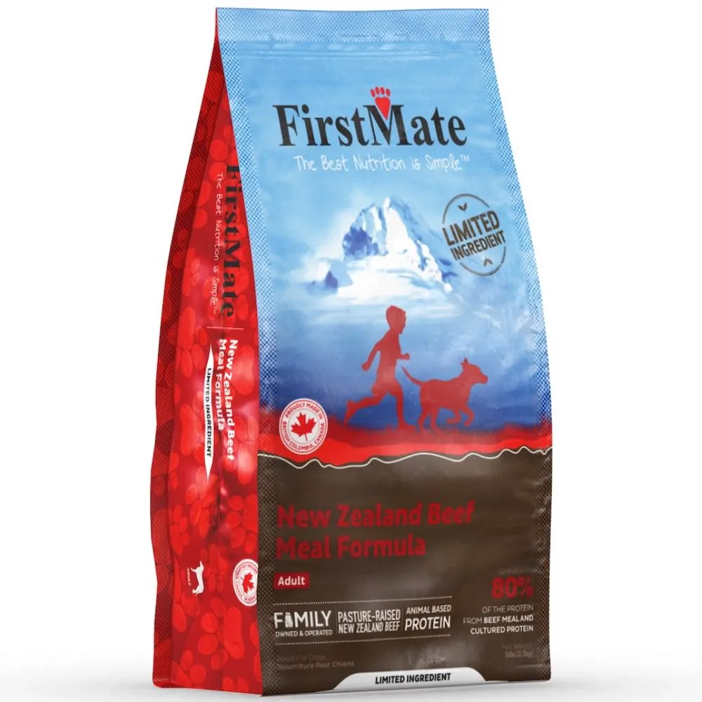 20% OFF: FirstMate Grain Free New Zealand Beef Formula Dry Dog Food 2.3kg dog grooming shampoo collar crate feeding supplies