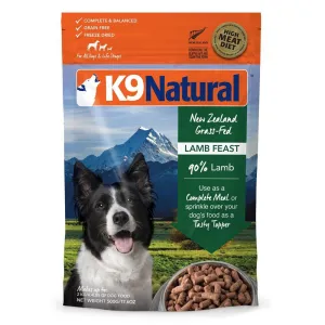 20% OFF: K9 Natural Lamb Feast Grain-Free Freeze-Dried Raw Dog Food dog grooming shampoo collar crate feeding supplies