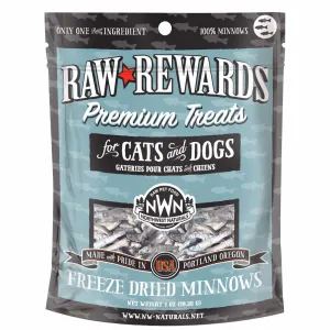 20% OFF: Northwest Naturals Raw Rewards Minnows Freeze-Dried Dog & Cat Treats 1oz cat general supplies cat toys cat grooming cat food cat litter