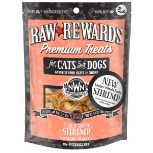 20% OFF: Northwest Naturals Raw Rewards Shrimp Freeze-Dried Dog & Cat Premium Treats 1oz cat general supplies cat toys cat grooming cat food cat litter